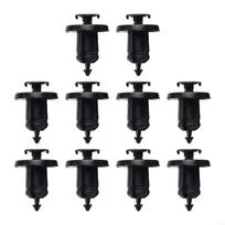 10 vnt Apdailos spaustukai Buferio tvirtinimo detalės, skirtos Megane-Espace black