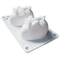 Convenient Heat-resistant DIY Eco-friendly 2/6 Grids Rabbit Dessert Mold Kitchen Supplies Fondant Mold A