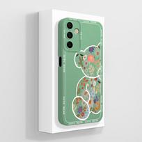 Telefono dėklas skirtas Samsung Galaxy A15 A 15 4G 5G dangtelis Prabangus mados dizainas matinis juodas kvadratas Aukštos kokybės minkštas skystas silikoninis apvalkalas, skirtas Samsung buferiui Samsung A15