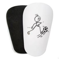 1 pora mini futbolo blauzdų apsaugos kojų apsaugos priedai Futbolo treniruotės XS white