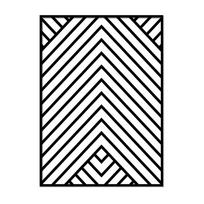 Geometrinis sienų menas Abstrakčios spaudiniai Modernūs paveikslai Dekoras Sienų meno kūriniai Drobės paveikslai ir spaudiniai Svetainei Namams Be rėmelių 21x30cm No Framed black