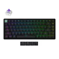 Klaviatūra Keychron K2 Magnetinė Hall Effect K2H-J1 (Juoda) - Gateron Magnetic Nebula Switches