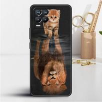 Case For Realme 8 C21y GT Neo 2 3 8i C21 7 C11 6 C12 C35 C3 GT 9 Pro C12 Master Phone Cover Wolf Dog Cat Bird Lion Tiger Animal Realme GT Neo3 black