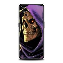 Grim Reaper Kaukolės Skeleto Telefono Dėklas OnePlus 10 9 Pro 9T 10R 9R 9RT 8T 8 7 6T 7T Nord 2T CE 2 5G N200 N10 N100 Minkštas Viršelis OnePlus Nord 2T
