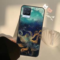 Octopus Ocean Aesthetic For Realme 8 9 Pro Plus GT Neo 2 GT Master 9i 8i Phone Case For OnePlus 9 10 Pro 9R Nord2 Realme GT 2 Pro gray