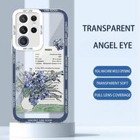 Samsung S23Ultra Van Gogh 20 permatomas apvalkalas – A54 aliejinė tapyba, A52 menas, A13 etikečių dėlionė, A32 dėklas nuo kritimo. Samsung S24 Ultra