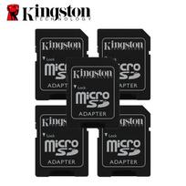 Kingston SD adapteris Micro SD kortelės į SD kortelės adapteris, TF kortelės Micro SDHC į SD SDHC adapteris Veikia su atminties kortelėmis senesniems fotoaparatams, medicinos prietaisams SD Adapter（5 PCS）