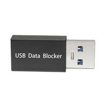 Didelės galios USB duomenų blokatorius saugiam įkrovimui Palaiko 12V/3A USB gynėjas keliems įrenginiams Stabili galia juoda