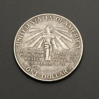1906 m. Amerikos Laisvės statulos 1 dolerio fakelnešio moneta proginė moneta 1pcs