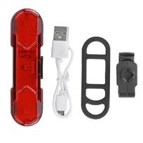 LED dviračio galinis žibintas USB įkraunamas kalnų dviračio dviračių saugos įspėjamasis galinis žibintas