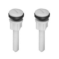 Tualeto sėdynės varžtai Varžto ilgis: 80mm Plastikinis Naujas gray