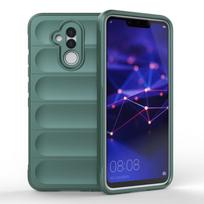 Dėklas Huawei Mate 20 Lite 10 Lite 4g Galinis dangtelis Atsparus smūgiams Šarvuotas telefono dėklas Skystas silikonas Apsaugantis nuo kritimo Funda Coque For Mate 10 Lite žalia