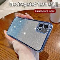 Skirta Motorola Moto G72 dėklas Moto XT2255-1 telefono dėklas Blizgus žvilgantis dengtas silikoninis kameros objektyvas minkštas galinis dangtelis For Moto G72 gray