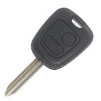 jingyuqin 2 mygtukų nuotolinio valdymo automobilio rakto korpusas pakabukas Peugeot Partner Expert Boxer SX9 ašmenys CITROEN C2 / C3 Pluriel jūros kriauklė