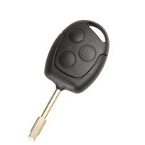 jingyuqin 3 mygtukų nuotolinio valdymo automobilio rakto korpusas, dangteliai Ford Focus Mondeo Festiva Fusion Suit Fiesta KA šalta raudona