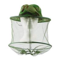 Hat Insect Bee Mosquito Resistance Bug Net Mesh Head Face Protector Cap Sun Hat MIT žalia