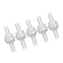 5 vnt. plastikinių atbulinių vožtuvų vienpusis vožtuvas vandens valymui(6 mm )