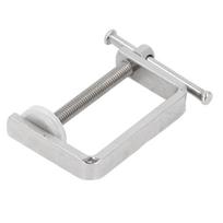 Sustiprintas C tipo spaustuvas, greito fiksavimo medžio apdirbimo spaustuvas, įrankis medienos, plastiko, metalo ruošiniams, 36 mm gylis gray