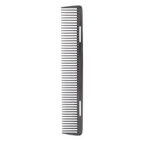Barber Comb Professional Fine Tooth Prevent Heat Aluminum Metal for Salon Home Cutting Styling Haird Black