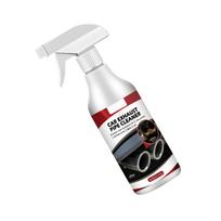 Automotive Exhaust Pipe Cleaner Spray 60ml Rust Removal Agent Exterior Rust Cleaner Remover Car Maintenance Accessories white