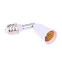 1 vnt. Universalus E27 į E27 laikiklio ilgintuvas E27 lizdui, reguliuojamas E27 į E27 pagrindo keitiklis varžtinei lemputei, prailginimo adapteris