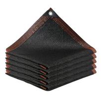 Perforuotas juodu kraštu šiltnamio apsauginis tinklas nuo saulės ir izoliacijai lauke 1*1m without edging, perforation sample