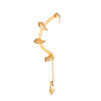 Gothic Devil Claws Ear Cuff: Women's Punk Dark Alloy Clip-On (No Piercing Required)