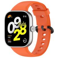 Silikoninis laikrodžio dirželis Redmi 5/4, Xiaomi 8/9 Pro - Unisex Redmi 4 Band oranžinė