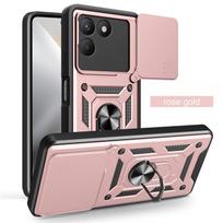 Shockproof Armor Funda For Tecno Pova 7 4G Car Magnetic Holder Ring Case For Tecno Pova 7 Pro Pova7 Ultra 5G Lens Protect Cover Tecno Pova 7 Ultra gray