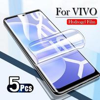 Película de hidrogel para vivo x100 ultra x80 x70 x50 x60 x90 x200 pro mini protetor de tela para vivo V50 V40 v30 v21 v23 iqoo 13 12 10 pro, 5 peças For VIVO V23 Pro gryna