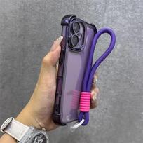 Skirta Redmi A5 A3 A2 A1 Turbo 4 Pro 3 5G 4G Padengtas Rėmelis Dėklas Su Dirželiu Virve Atsparus Smūgiams Minkštas Galinis Dangtelis Redmi A2