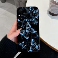 Gražios drugelio gėlės Madingas dėklas Huawei Pura 80 Pro Plus Honor X7d X9d X20 V40 telefonui Dangtelis Skysto silikono neslystanti korpusas Huawei Capa Huawei Pura 80