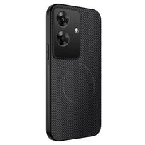 Naujas išskirtinis anglies pluošto dėklas telefonui Realme Note 60 60X 70T Silikoninis buferis Atsparus smūgiams dėklas telefonui Realme Note 70T 4G NOTE 60X Realme Note 60 juoda