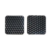 For Steam Deck Trackpad Sticker Anti-Scratch Design Protective Cover for Steam Deck Stickers Replacement 1 black