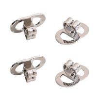 Gold or Silver Earring Backs With Secure 8 Shape Structure For Large Earrings Comfort Fit Universal Compatibility sidabras
