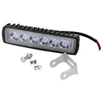 18W Motociklo LED Šviesos Važiavimo Prožektorius 800LM 6500K‑7500K Baltas Šviesos
