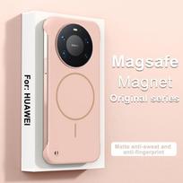 Be rėmelio apsaugantis nuo kritimo dėklas su Magsafe, skirtas Huawei Mate 80 Pro Max, itin plonas, be rėmelio, kietas PC, magnetinis dangtelis, skirtas Mate 80 80Pro Huawei Mate 80 Pro Max white