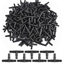 30 vnt. laistymo sistema su dygliuotu trišakiu, 4/7 mm vandens žarnos jungtis, automatinio laistymo priedai sodui ir vazonams 30pcs juoda