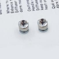 Unisex Magnetiniai Auskarai Blizgūs Deimantiniai Auskarai Be Auskarų Papuošalai Mados Asmenybės Auskarai KTJ balta