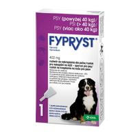 Fypryst Fipronil 402mg - lašai nuo blusų ir erkių šunims, sveriantiems daugiau nei 40 kg