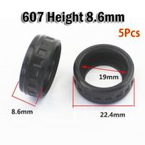 1/5 vnt. Kampinio šlifuoklio guolių priedai 607 608 6000 Elektrinio įrankio naujas guolis Guminė mova 5Pcs 608 9.1mm