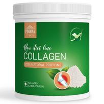 Pokusa RawDietLine Collagen - kolagenas šunims ir katėms, pagamintas iš vandenyno žuvų, palaiko raumenis, sąnarius, odą ir nagus.