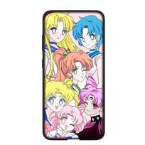 Phone Case for Samsung Galaxy S25 S23 S22 S24 Ultra FE A05 A06 A15 A16 A36 A37 A35 A33 A54 A55 A56 A57 A25 A26 A53 A17 Poster Sailor Moon Girl Cover for Samsung Galaxy M21 aero