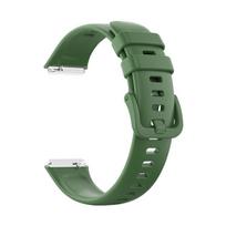 Nešiojama silikoninė apyrankė su laikrodžio apyranke, skirta Huawei Band 7 Green