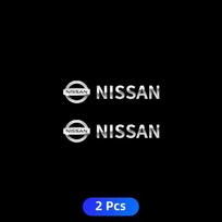 2/5/10 vnt. Automobilio logotipas 3D metalinės lipdukai Dekoratyviniai priedai Nissan J10 X-Trail Qashqai Juke Leaf Micra NOTE Patrol Gadgets