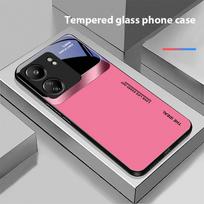 Didelio lango milteliai Xiaomi Redmi 13C Note13 12 Pro Plus 5G Note 9 13T Pro POCO X6 F5 F6 Juodas grūdintas stiklas Telefonų dėklas Redmi NOTE 7
