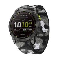 22mm 26mm Nylon Watch Strap For Garmin Fenix 8 Pro 8 E 7X/Instinct 2X/Forerunner 970 965 955/Tactix 8 7/Enduro 3 2 Watch Bands 22mm