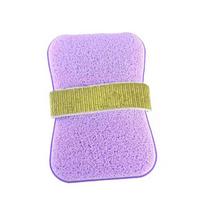 Bath Sponge Thickened Soap Saver Foaming Mesh Bag Exfoliating Sponge Body Scrubber Bath Brush for Shower Bathroom Accessories violetinė