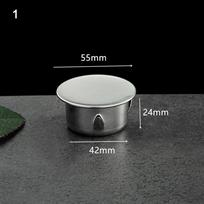 50-150mm Kanalizacijos vamzdžio dangtelis Nerūdijančio plieno įkišamas tipas Apvalaus vamzdžio galinis kamštis Apsauga nuo vabzdžių Apsauga nuo kvapų Apsauga nuo užsikimšimo Sandarinantis dangtelis