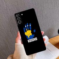 Kosovo vėliavos telefono dėklas Samsung Galaxy S24 S26 Ultra S20 S21 S22 S23 S25 Plus S10 S24 S25 FE Galaxy S22Ultra